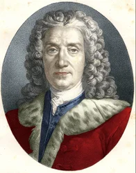 Portrait de Prosper Jolyot, Sieur De Crais-Billon, dit Crébillon (père) (1674 - 1762) dramaturge français