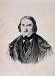Portrait de Robert Schumann (gravure)
