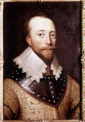 Portrait de Sir Martin Frobisher (1535-1594), navigateur anglais.