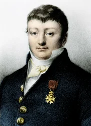 Portrait de Surcouf - gravure