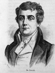 Portrait du vicomte Louis De Bonald (1754 - 1840)