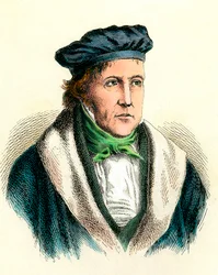 Portrait du philosophe allemand Georg Wilhelm Friedrich Hegel (1770-1831)