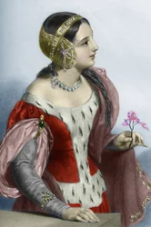 Portrait de la reine d