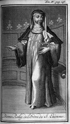Ordre religieux. Dame religieuse de l