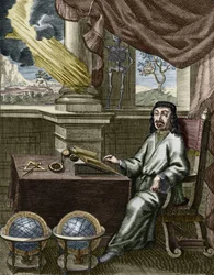 René Descartes (1596-1650), philosophe et mathématicien français.