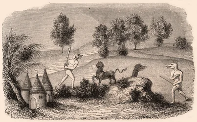 Représentation de tribus médiévales et d