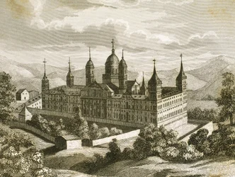 Monastère royal de San Lorenzo de El Escorial, province de Madrid, Espagne