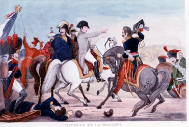 Campagne de Russie : "Napoléon Ier à la bataille de la Moskova"
