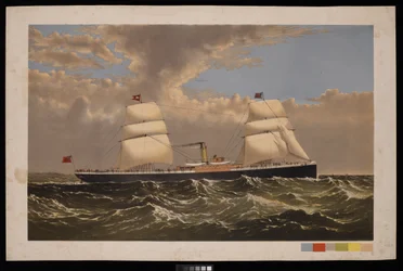 S S Bristol, White Star Line, c.1875