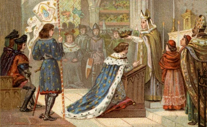 Sacre de Charles VII (1403-1461) dans la cathédrale de Reims (17 juillet)