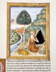 Saint Jérôme - miniature