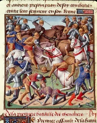 Scène de bataille