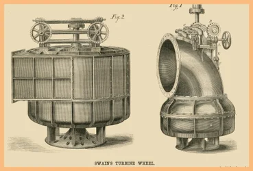 Roue à turbine Swains
