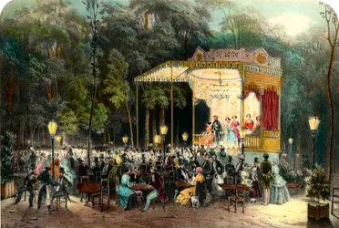 Le Café des Ambassadeurs aux Champs-Élysées
