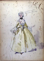 La Dame de Pique : opéra composé en 1890 par Piotr ou Petr Ilitch Tchaïkovski (ou Tchaïkovsky)