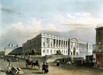 Le Louvre vers 1840