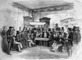 La Bourse - Buenos Aires, Argentine 1868