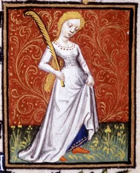 La Vierge. Miniature d