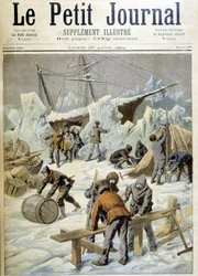 Expédition polaire de Wellman : Camp sur la glace, « Le Petit Journal », 27/08/1894