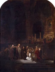 La femme prise en flagrant délit d