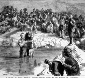 Le baptême en Amérique du Nord d