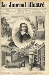 Le bicentenaire de Pierre Corneille - gravure dans "Le journal illustré" de 1884