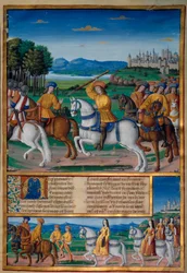 La folie de Charles VI (1368 - 1422). Le 5 août 1392, dans la forêt du Mans, il commence à avoir des crises de folie furieuse : criant à la trahison, il attaque sa propre troupe et tue quatre personnes. Chroniques d