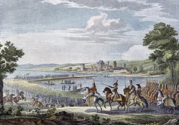 Le passage du Rhin, 1er mai