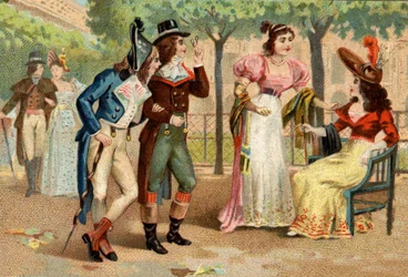 Le palais royal sous le Directoire