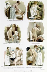 La femme, médecin à domicile : l