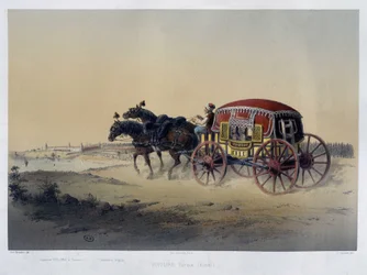Calèche turque - XIXe siècle, A.D