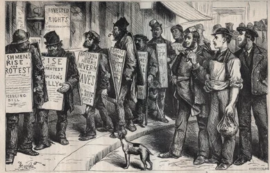 USA : protestation au nom de la Ligue contre l