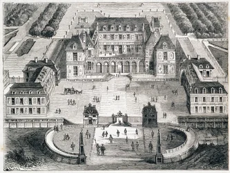 Versailles sous Louis XIII (gravure)