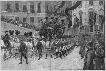 Vienne 1889 : les funérailles du prince Rodolphe (l