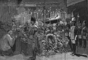 Vienne 1889 : la chapelle ardente de l