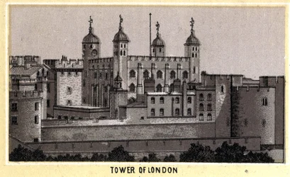 Vue de la Tour de Londres, ancienne prison, Angleterre