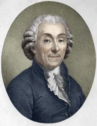 Portrait de Gabriel Bonnot de Mably. Moraliste, historien et économiste français (1709-1785)