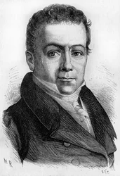 Portrait de Gabriel Julien Ouvrard. Financier français (1770-1846)