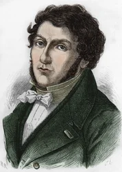 Portrait de Jean-François Champollion dit Champollion le Jeune, égyptologue français (1790-1832).