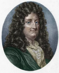 Portrait de Jean Racine (1639-1699), poète tragique français.