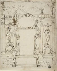Miroir avec cartouche