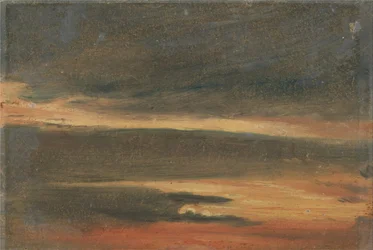 Nuages au coucher du soleil