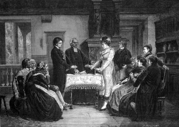 Un mariage protestant en Alsace