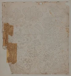 Dessin de conception, fin XVIIIe siècle