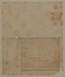 Dessin de conception, fin du XVIIIe siècle