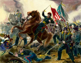 Épisode de la guerre de Sécession : le général américain Ulysses Simpson Grant