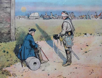 Frédéric le Grand, Frédéric II 1712-1786 le soir du 18 juin 1757 à Kollin