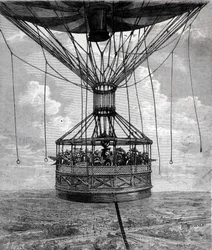 Ballon captif de Henry Giffard en 1878