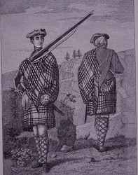 Soldats des Highlands à la fin du XVIIIe siècle