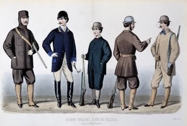 Costumes de chasse, « Le Journal des tailors »
